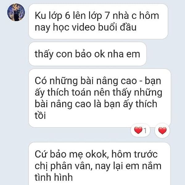 Phu huynh khen bai nang cao cua MathX