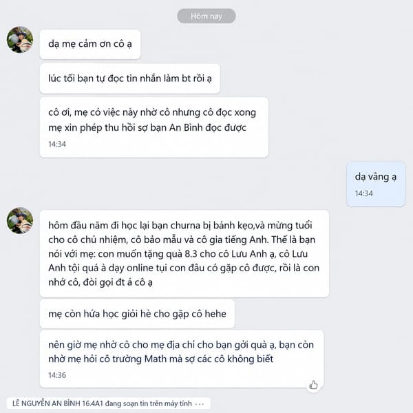 Phu huynh lop 6 noi ve lop hoc online MathX