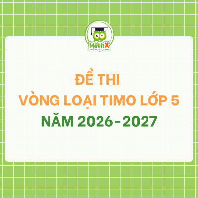 ĐỀ THI VÒNG LOẠI TIMO LỚP 5 - NĂM 2026-2027